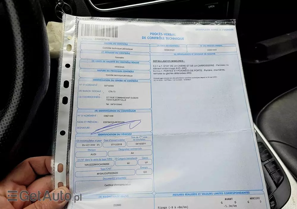 AUDI A4 Avant 2.0 TDI DPF quattro S line Sportpaket (plus)