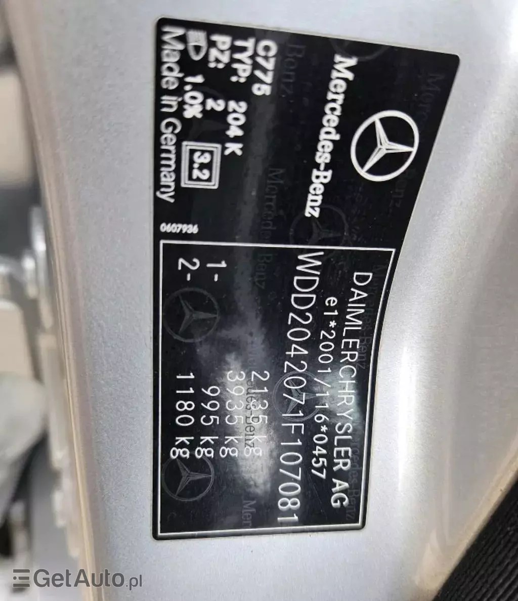 MERCEDES-BENZ Klasa C 