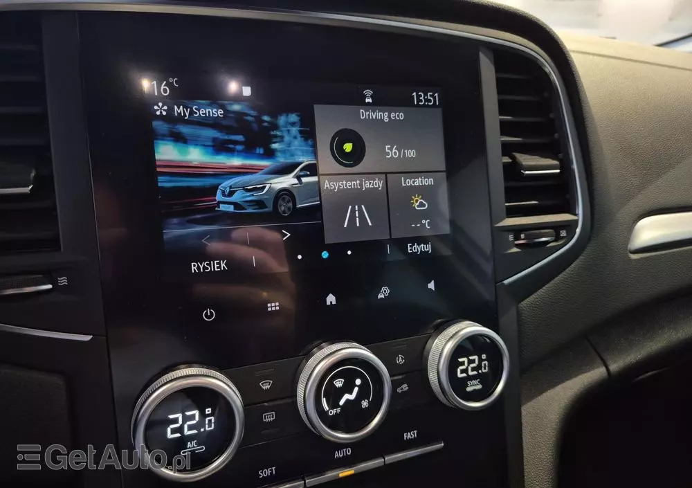 RENAULT Megane 1.3 TCe FAP Intens EDC