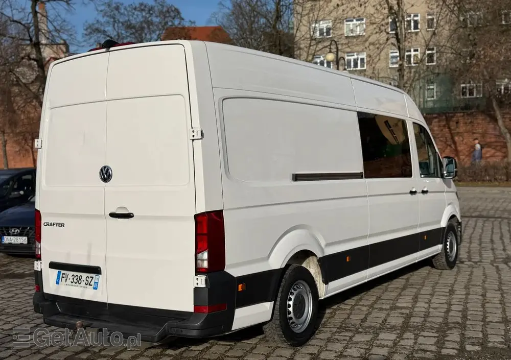 VOLKSWAGEN Crafter 2.0 TDI 177 KM Brygadówka 5 osobowa L4H2 