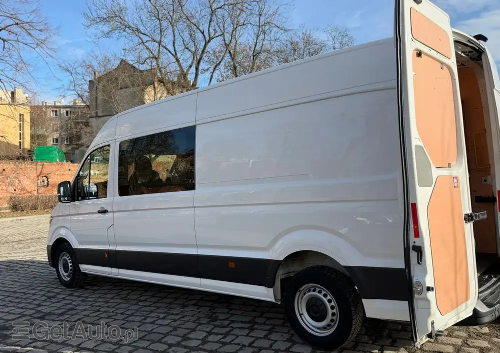 VOLKSWAGEN Crafter 2.0 TDI 177 KM Brygadówka 5 osobowa L4H2 