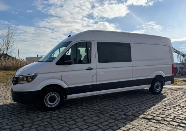 VOLKSWAGEN Crafter 2.0 TDI 177 KM Brygadówka 5 osobowa L4H2 