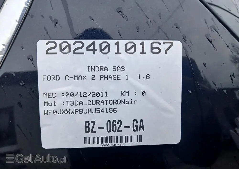 FORD C-MAX 1.6 TDCi DPF Style