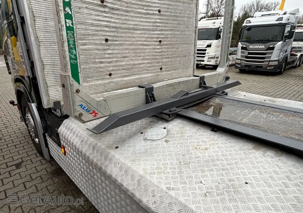 SCANIA Scania R650 bez EGR pełna opcja palfinger epsilon Z 2x wysów 2018/19 6x4 