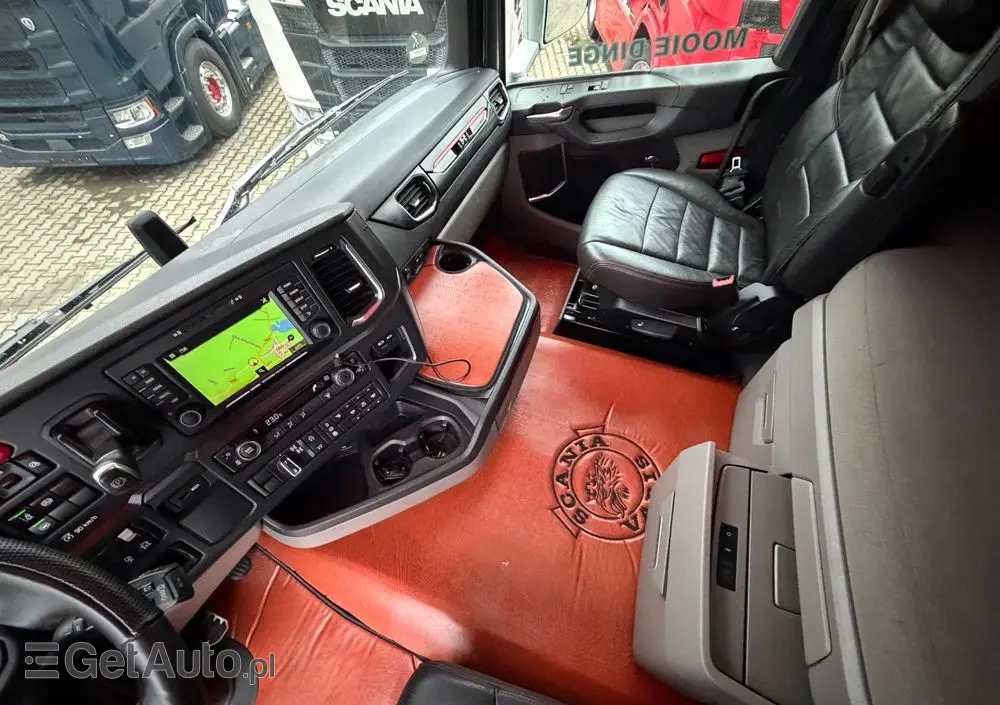 SCANIA Scania R650 bez EGR pełna opcja palfinger epsilon Z 2x wysów 2018/19 6x4 
