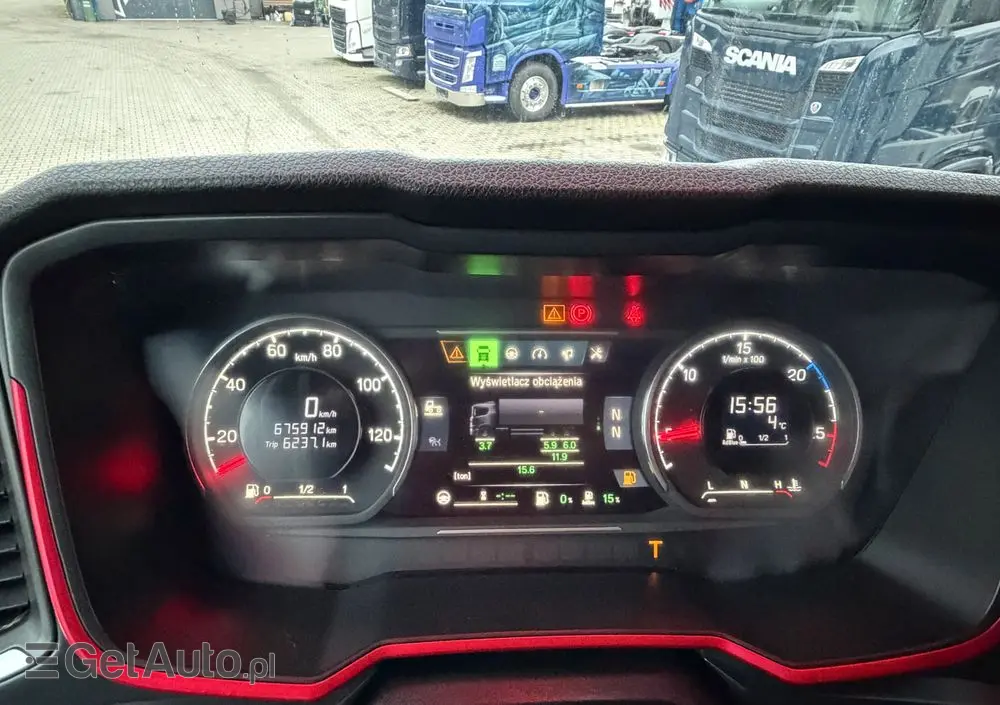 SCANIA Scania R650 bez EGR pełna opcja palfinger epsilon Z 2x wysów 2018/19 6x4 