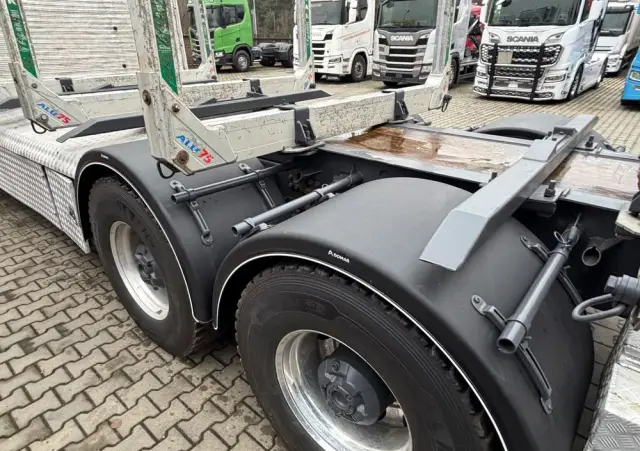 SCANIA Scania R650 bez EGR pełna opcja palfinger epsilon Z 2x wysów 2018/19 6x4 