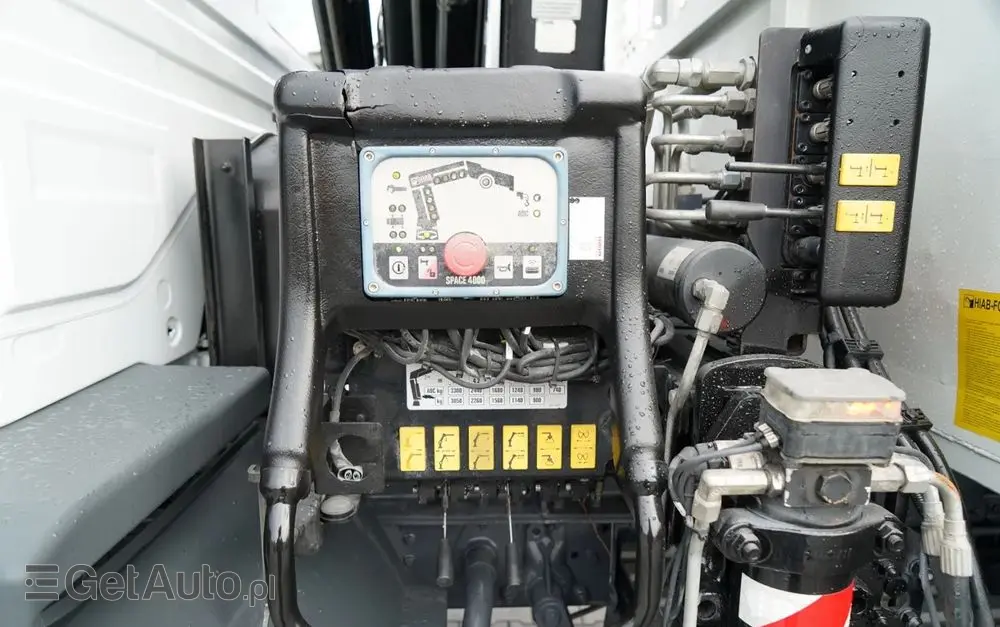 MERCEDES-BENZ ATEGO 1629 / 4x4 / WYWROTKA + HDS HIAB 111 B-3  / PILOT /  ROTATOR / WIDŁY DO PALET / MANUAL 