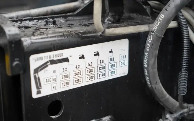 MERCEDES-BENZ ATEGO 1629 / 4x4 / WYWROTKA + HDS HIAB 111 B-3  / PILOT /  ROTATOR / WIDŁY DO PALET / MANUAL 