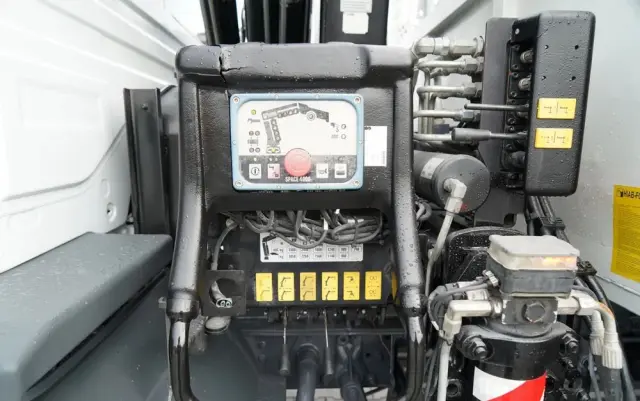 MERCEDES-BENZ ATEGO 1629 / 4x4 / WYWROTKA + HDS HIAB 111 B-3  / PILOT /  ROTATOR / WIDŁY DO PALET / MANUAL 