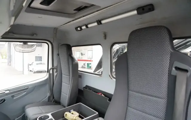 MERCEDES-BENZ ATEGO 1629 / 4x4 / WYWROTKA + HDS HIAB 111 B-3  / PILOT /  ROTATOR / WIDŁY DO PALET / MANUAL 