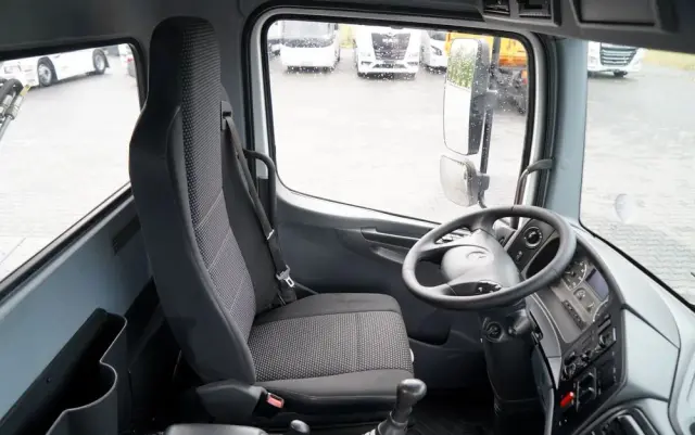 MERCEDES-BENZ ATEGO 1629 / 4x4 / WYWROTKA + HDS HIAB 111 B-3  / PILOT /  ROTATOR / WIDŁY DO PALET / MANUAL 