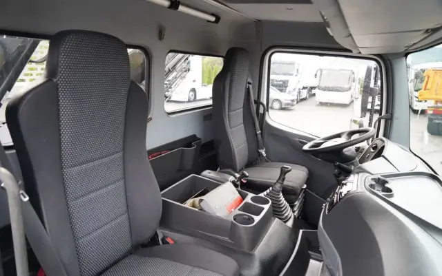 MERCEDES-BENZ ATEGO 1629 / 4x4 / WYWROTKA + HDS HIAB 111 B-3  / PILOT /  ROTATOR / WIDŁY DO PALET / MANUAL 