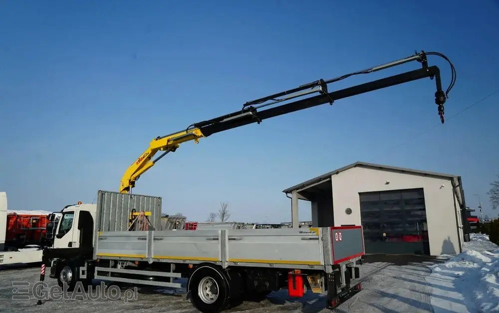 VOLVO FL 280 / 4X2 / SKRZYNIOWY 7,3 M / HDS  HYVA / PILOT / WIDŁY DO PALET  / ROTATOR / EURO 6 