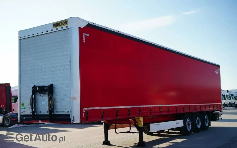 WIELTON FIRANKA STANDARD / MULDA DO STALI - 9 M / OŚ PODNOSZONA / SAF / 