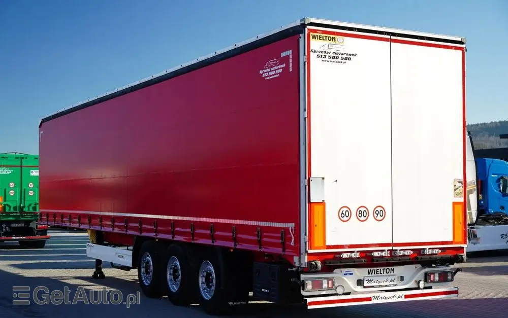 WIELTON FIRANKA STANDARD / MULDA DO STALI - 9 M / OŚ PODNOSZONA / SAF / 