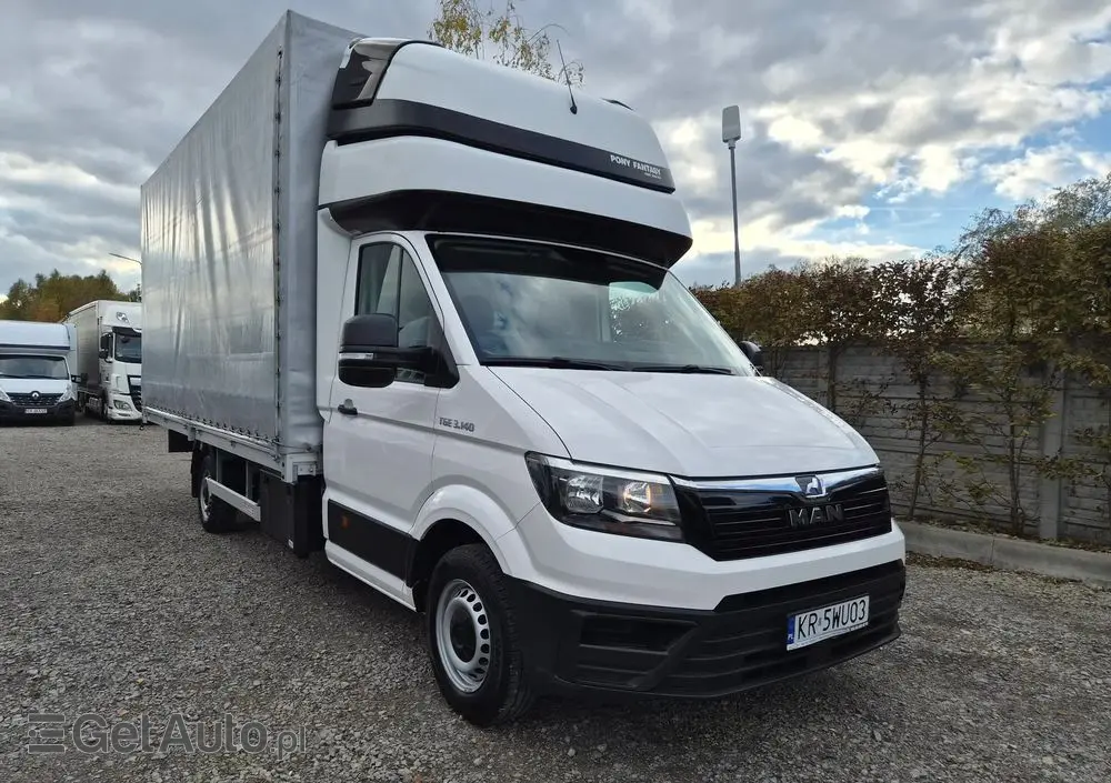 MAN TGE 10 PALET zaw.poduszki 2021r EURO 6 