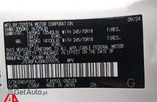 TOYOTA Land Cruiser 