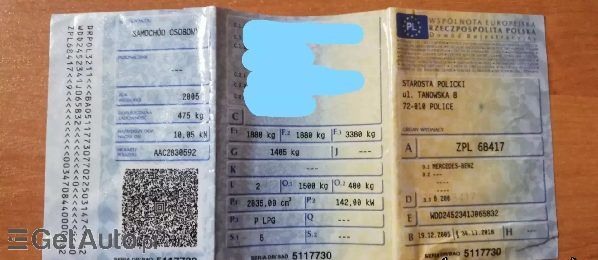 MERCEDES-BENZ Klasa B 