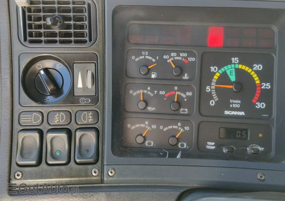 SCANIA 124L 420 6x2 Retarder HDS FASSI F170 Budowlanka 