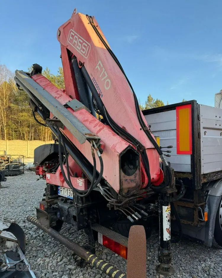 SCANIA 124L 420 6x2 Retarder HDS FASSI F170 Budowlanka 