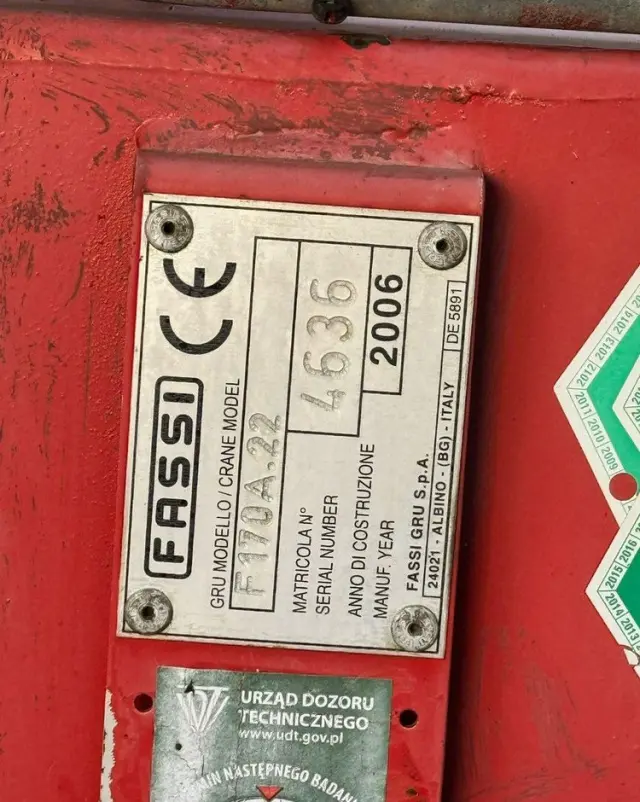 SCANIA 124L 420 6x2 Retarder HDS FASSI F170 Budowlanka 