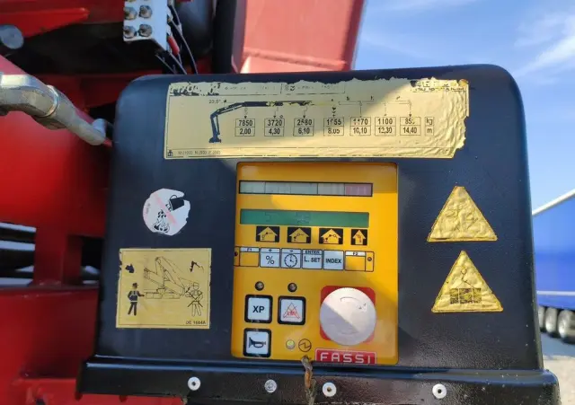SCANIA 124L 420 6x2 Retarder HDS FASSI F170 Budowlanka 