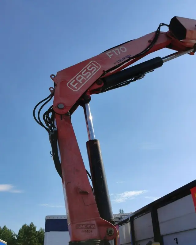 SCANIA 124L 420 6x2 Retarder HDS FASSI F170 Budowlanka 