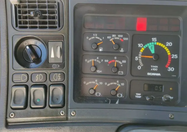 SCANIA 124L 420 6x2 Retarder HDS FASSI F170 Budowlanka 