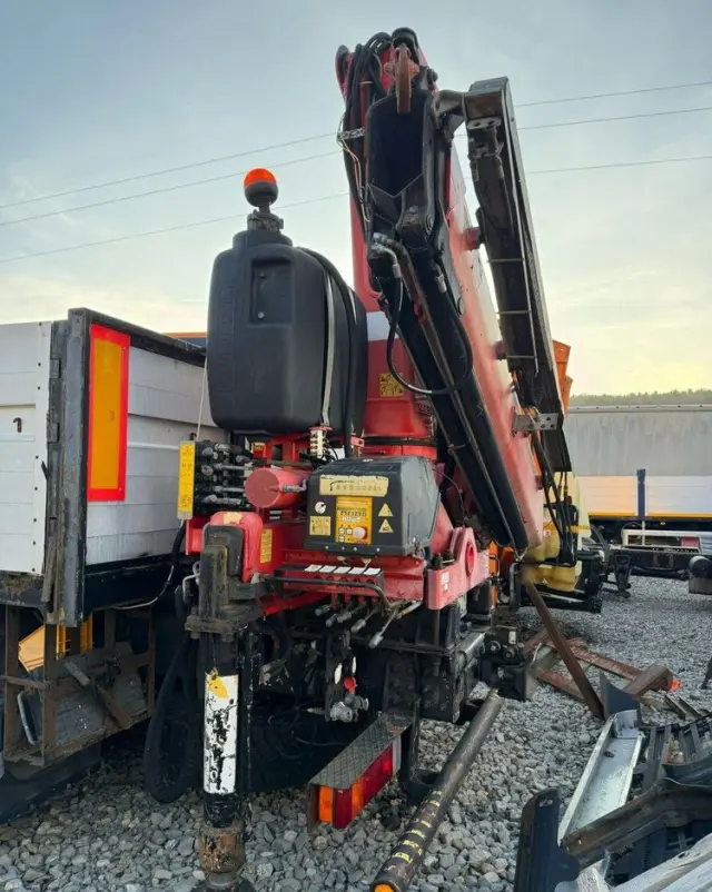 SCANIA 124L 420 6x2 Retarder HDS FASSI F170 Budowlanka 