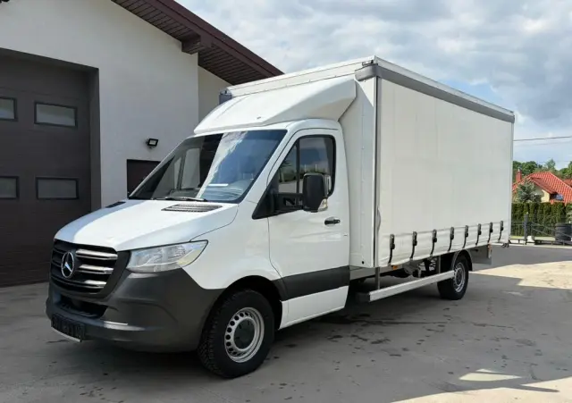 MERCEDES-BENZ Sprinter 315 Plandeka 8 Palet z odsuwanymi bokami Skrzynia Platforma 