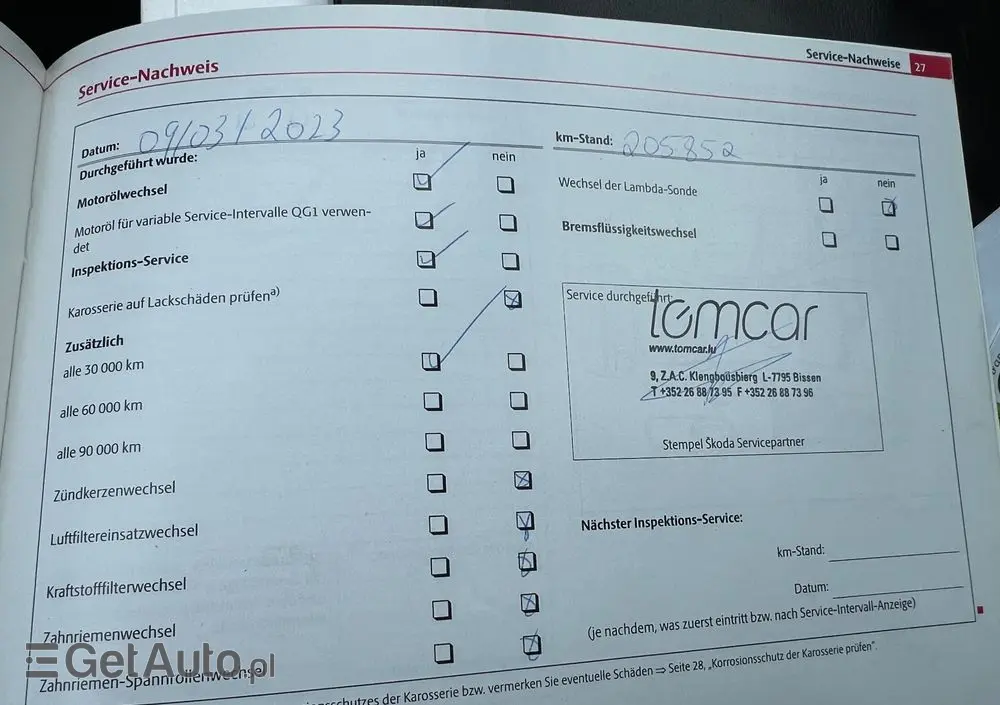 SKODA Octavia Combi 2.0 TDI CR DPF RS