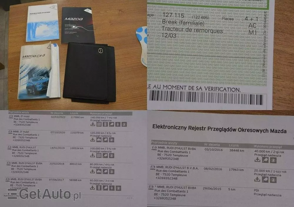 MAZDA CX-3 SKYACTIV-D 105 FWD Exclusive-Line