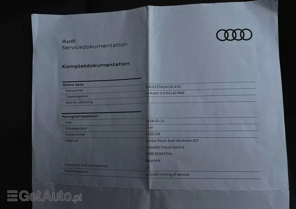 AUDI A4 2.0 TFSI ultra