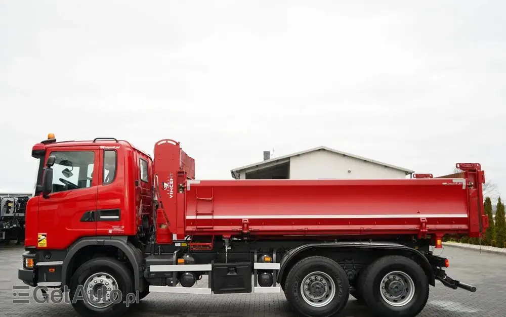 SCANIA G 370 / 6x4 / WYWROTKA DWU-STRONNA / HYDROBURTA / BOARDMATIC / AUTOMAT / EURO 6 