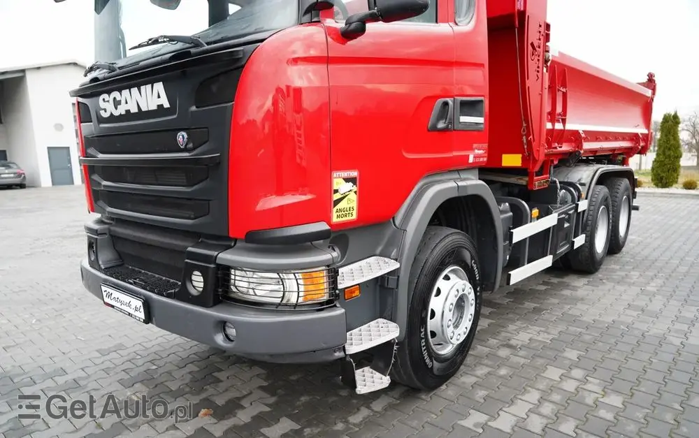 SCANIA G 370 / 6x4 / WYWROTKA DWU-STRONNA / HYDROBURTA / BOARDMATIC / AUTOMAT / EURO 6 