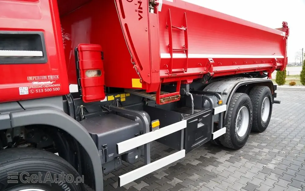 SCANIA G 370 / 6x4 / WYWROTKA DWU-STRONNA / HYDROBURTA / BOARDMATIC / AUTOMAT / EURO 6 