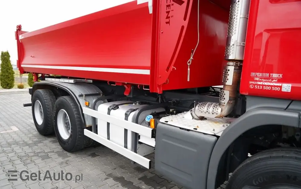 SCANIA G 370 / 6x4 / WYWROTKA DWU-STRONNA / HYDROBURTA / BOARDMATIC / AUTOMAT / EURO 6 