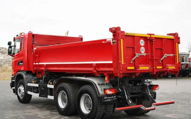 SCANIA G 370 / 6x4 / WYWROTKA DWU-STRONNA / HYDROBURTA / BOARDMATIC / AUTOMAT / EURO 6 