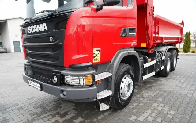 SCANIA G 370 / 6x4 / WYWROTKA DWU-STRONNA / HYDROBURTA / BOARDMATIC / AUTOMAT / EURO 6 
