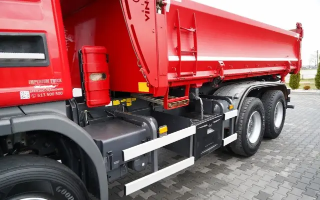 SCANIA G 370 / 6x4 / WYWROTKA DWU-STRONNA / HYDROBURTA / BOARDMATIC / AUTOMAT / EURO 6 