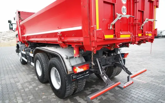 SCANIA G 370 / 6x4 / WYWROTKA DWU-STRONNA / HYDROBURTA / BOARDMATIC / AUTOMAT / EURO 6 