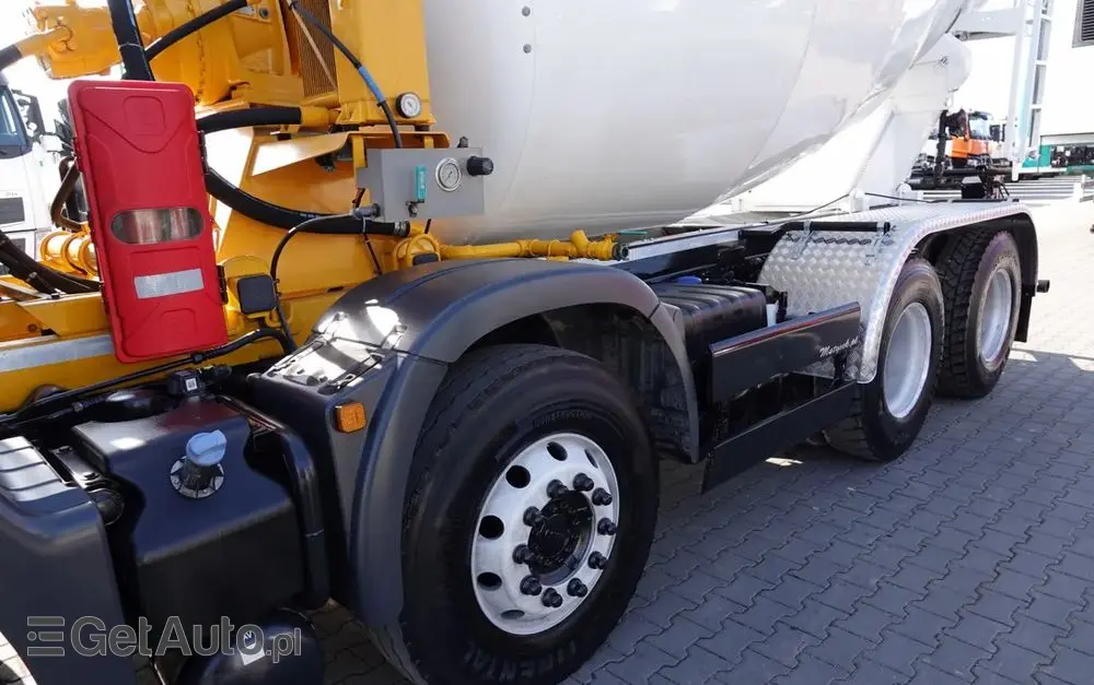 MAN TGS 32.420 / 8x4 / BETONOMIESZARKA IMER  / 55 TYS. KM / GRUSZKA 9M3 / 2018 ROK 