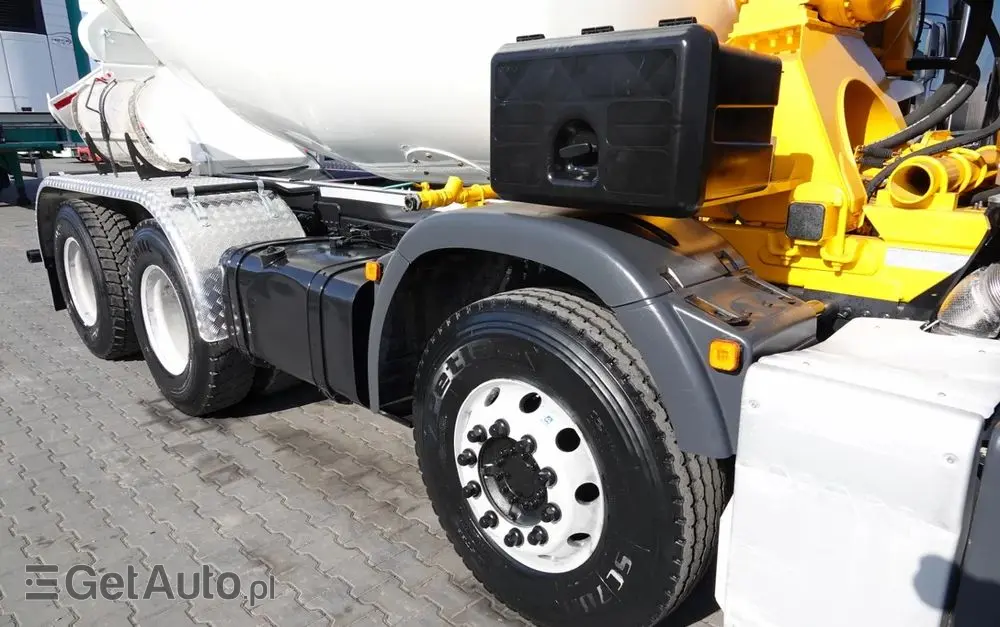 MAN TGS 32.420 / 8x4 / BETONOMIESZARKA IMER  / 55 TYS. KM / GRUSZKA 9M3 / 2018 ROK 