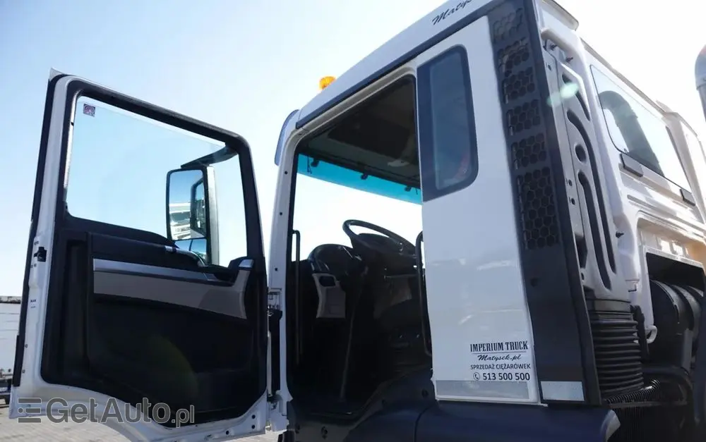 MAN TGS 32.420 / 8x4 / BETONOMIESZARKA IMER  / 55 TYS. KM / GRUSZKA 9M3 / 2018 ROK 