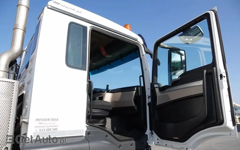 MAN TGS 32.420 / 8x4 / BETONOMIESZARKA IMER  / 55 TYS. KM / GRUSZKA 9M3 / 2018 ROK 