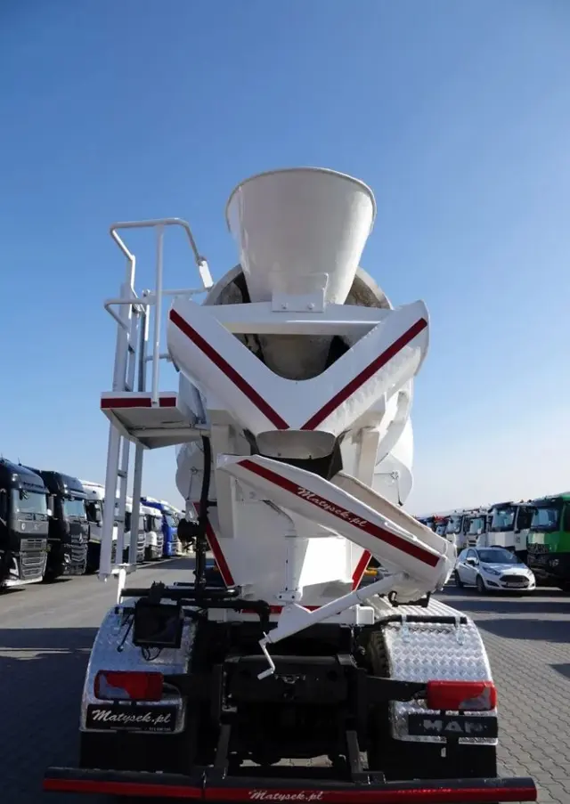 MAN TGS 32.420 / 8x4 / BETONOMIESZARKA IMER  / 55 TYS. KM / GRUSZKA 9M3 / 2018 ROK 