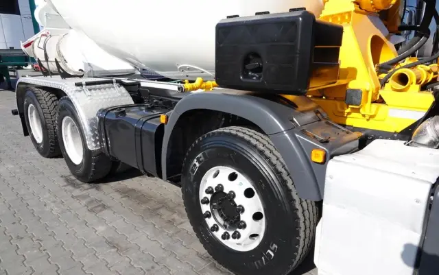 MAN TGS 32.420 / 8x4 / BETONOMIESZARKA IMER  / 55 TYS. KM / GRUSZKA 9M3 / 2018 ROK 