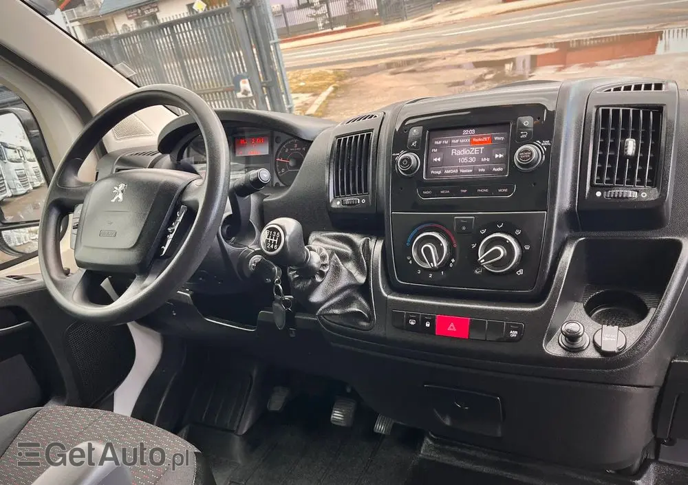 PEUGEOT BOXER L3H2 / WYCIAGARKA / KOGUTY / OŚWIETLENIE ROBOCZE / HAK / 2.2 165KM 