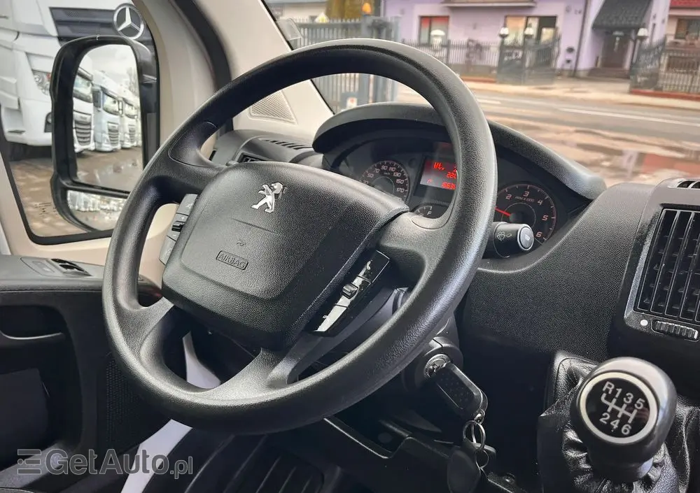 PEUGEOT BOXER L3H2 / WYCIAGARKA / KOGUTY / OŚWIETLENIE ROBOCZE / HAK / 2.2 165KM 